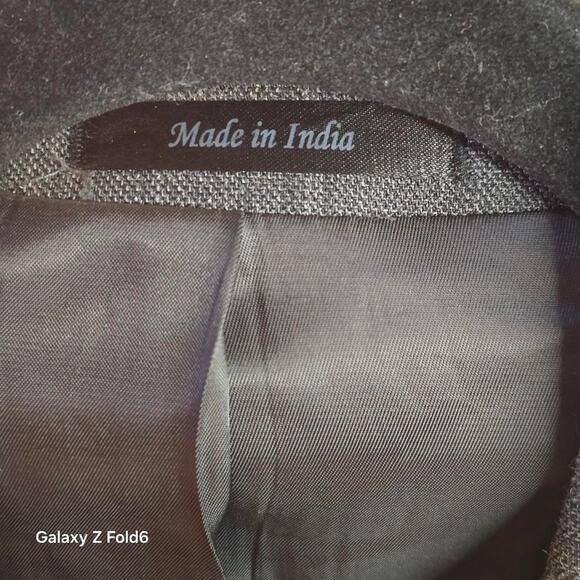 Calvin Klein Macys men's store plaid blazer sport coat jacket size 39R - Picture 4 of 8